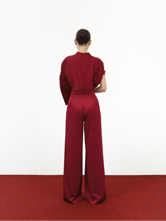 Silk pants