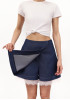 Skirt with lace - Jeans