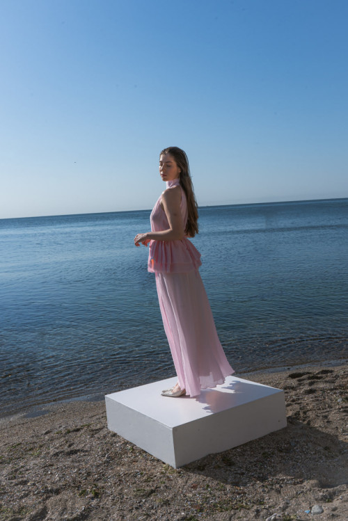 Viscose skirt - Pink