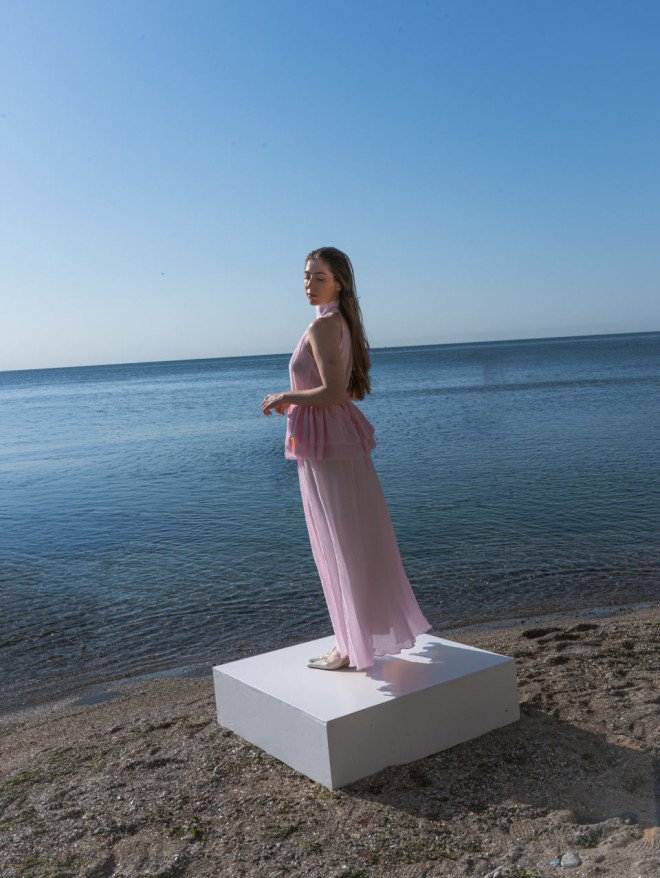 Viscose skirt