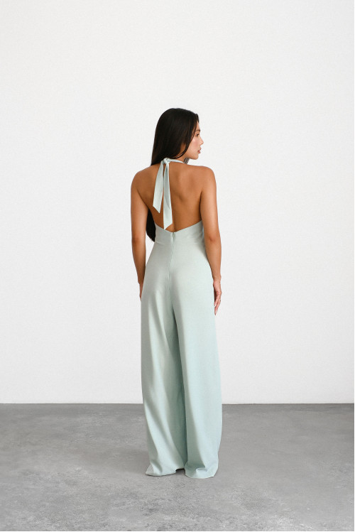 Jumpsuit - turquoise