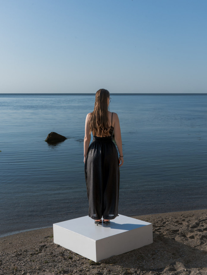 Linen trousers