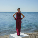 Open back top - Bordo
