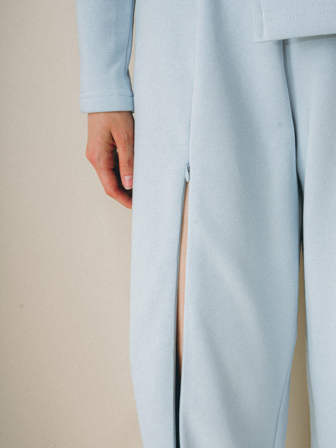 Штани з блискавкою