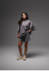 T-shirt- Light gray melange