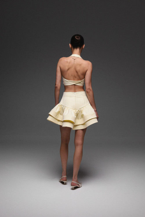 Mini skirt - Yellow